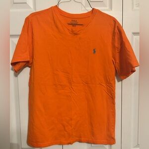 Polo Ralph Lauren VNeck Short Sleeve Tshirt youth size L 14/16